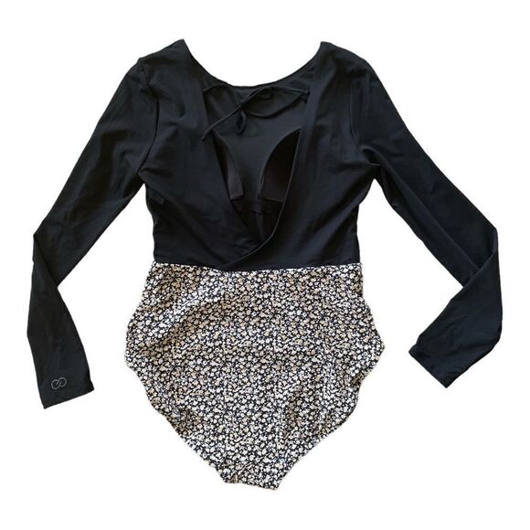 NWT CALIA by Carrie Underwood Tie Back One Piece LS Swimsuit 6 - Picture 9 of 11